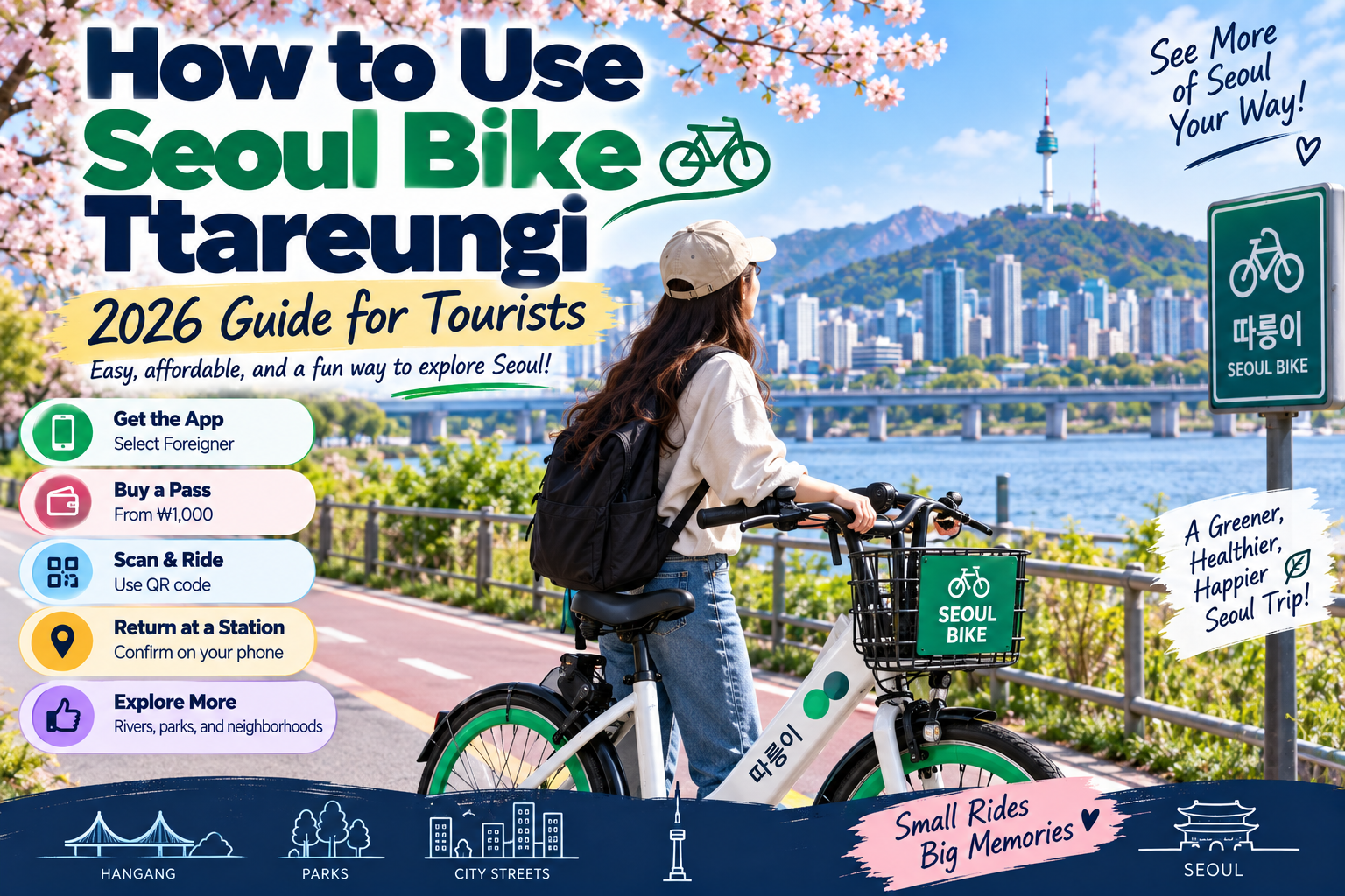 How to Use Seoul Bike Ttareungi (2026 Guide for Tourists)