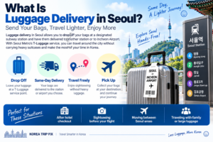 How T-Luggage delivery in Seoul works for travelers