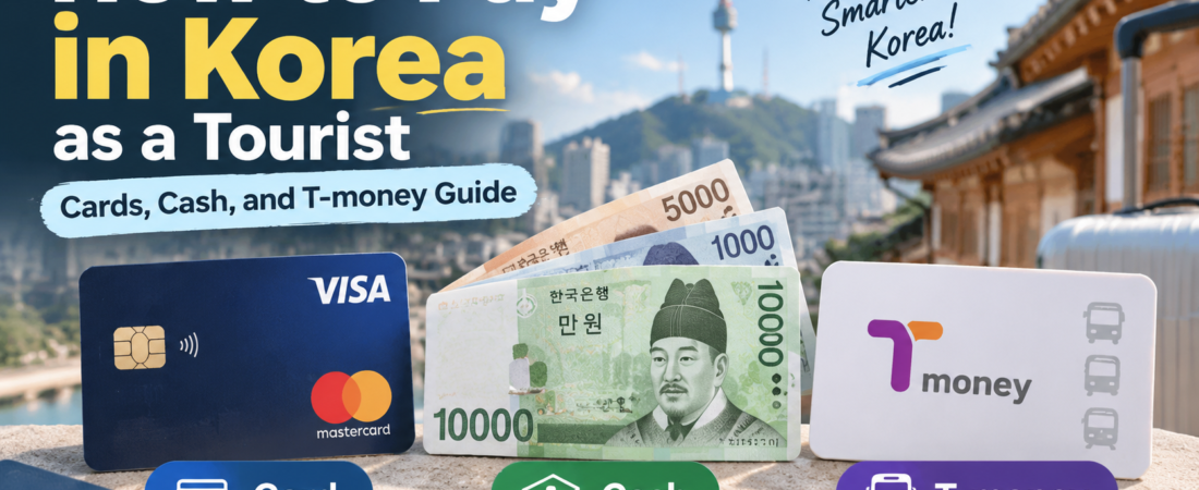 How to Pay in Korea as a Tourist: Cards, Cash, and T-money Guide