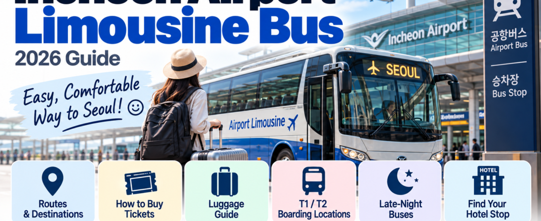 How to Use Incheon Airport Limousine Buses (2026 Guide)