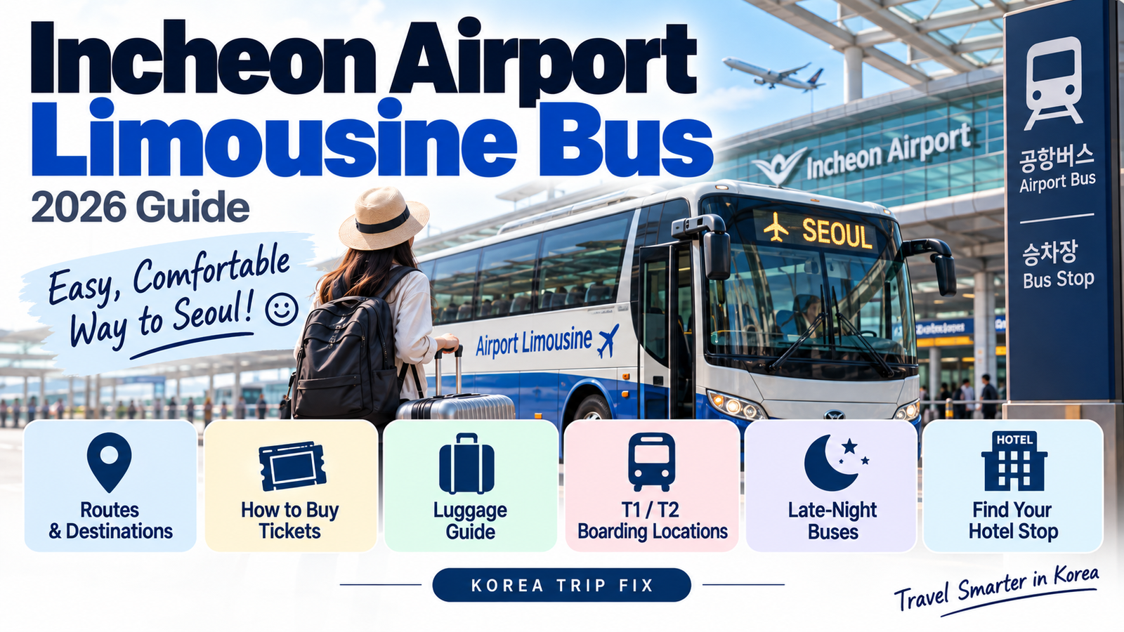 How to Use Incheon Airport Limousine Buses (2026 Guide)