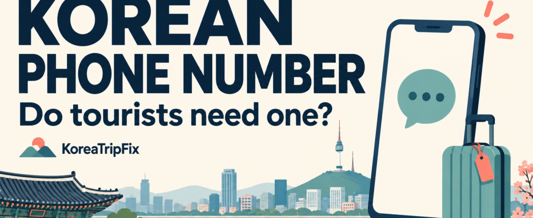 Korean Phone Number for Tourists: Do You Really Need One?