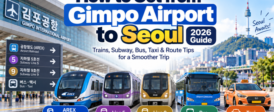 How to Get from Gimpo Airport to Seoul (2026 Guide)