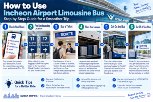 How to use the Incheon Airport limousine bus step by step
