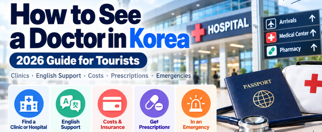 How to See a Doctor in Korea (2026 Guide for Tourists) How to See a Doctor in Korea (2026 Guide for Tourists)