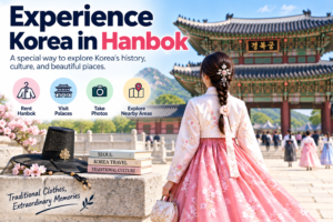 Hanbok rental and palace experience in Korea for travelers