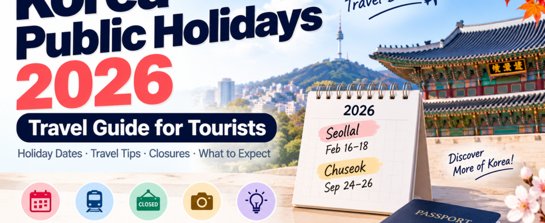 Korea Public Holidays 2026: Travel Guide for Tourists