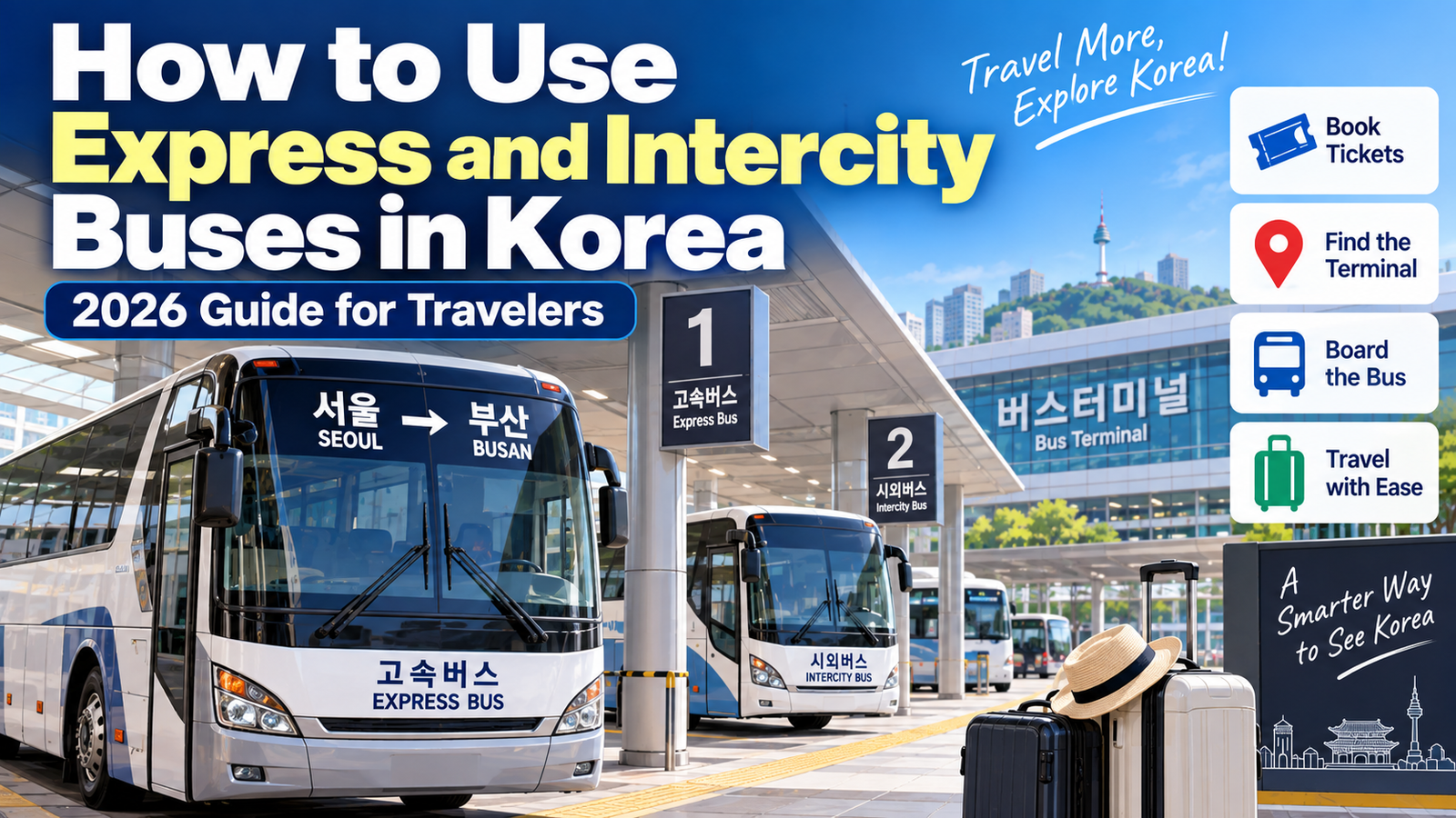 How to Use Express and Intercity Buses in Korea (2026 Guide)
