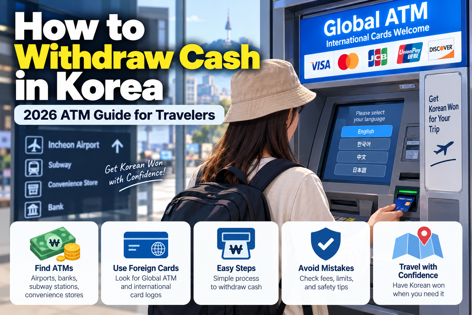 How to Withdraw Cash in Korea (2026 ATM Guide for Travelers)