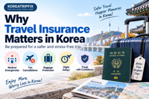 Korea Travel Insurance Guide (2026): What Tourists Should Know Why Korea travel insurance matters for tourists, including medical emergencies, trip cancellations, baggage protection, flight delays, and emergency support