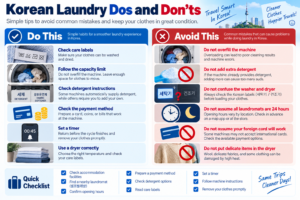 How to Do Laundry in Korea (2026 Guide for Travelers) Laundry dos and don'ts in Korea for travelers