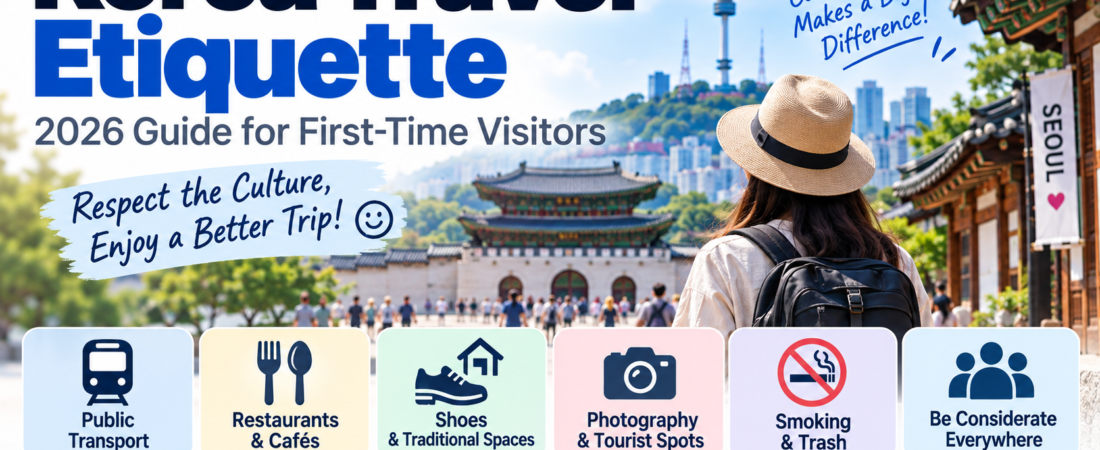 Korea Travel Etiquette (2026 Guide for First-Time Visitors) Korea Travel Etiquette (2026 Guide for First-Time Visitors)