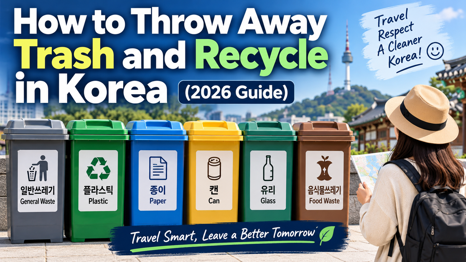 How to Throw Away Trash and Recycle in Korea (2026 Guide)