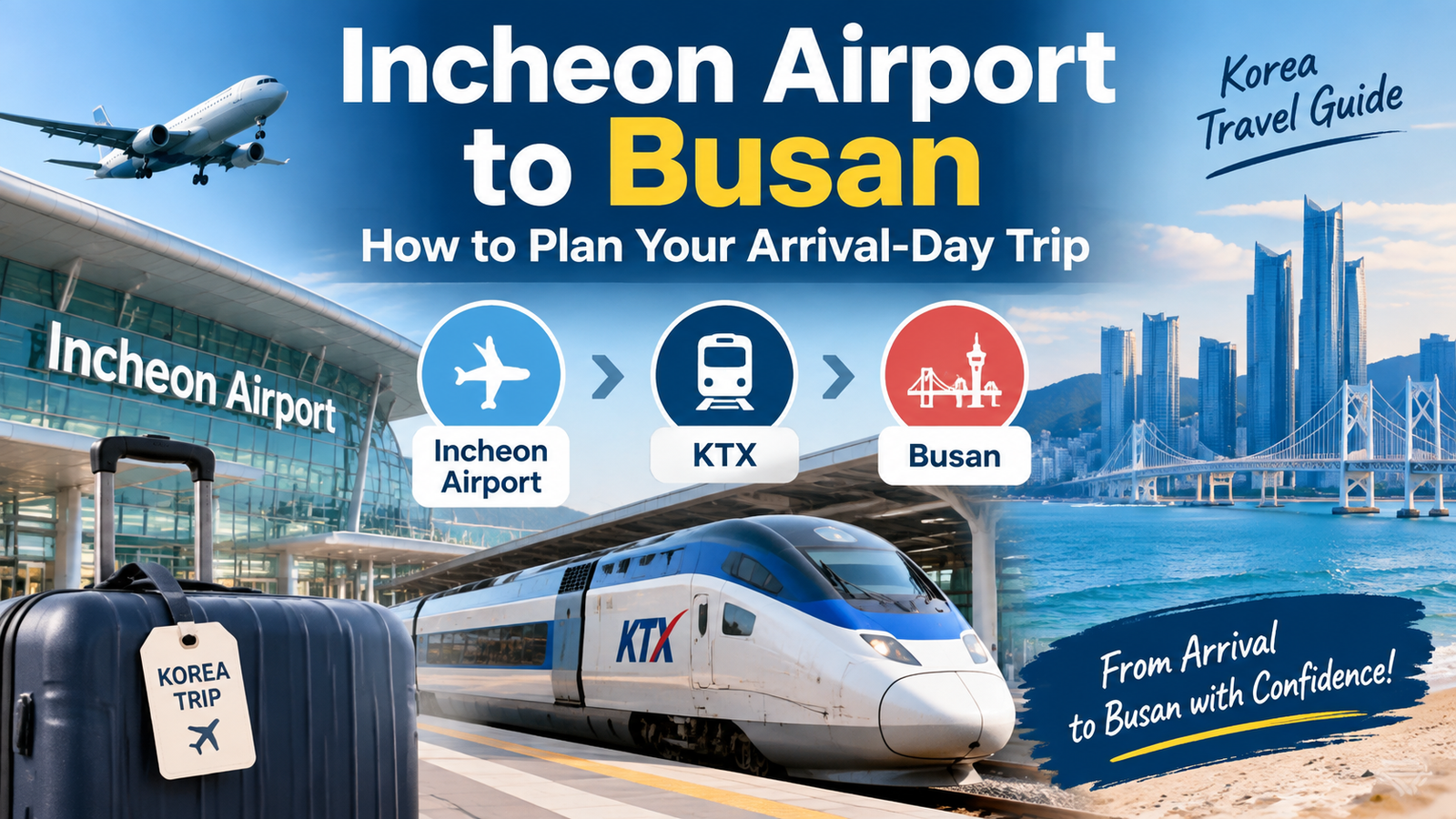 Incheon Airport to Busan: How to Plan Your Arrival-Day Trip Incheon Airport to Busan: How to Plan Your Arrival-Day Trip