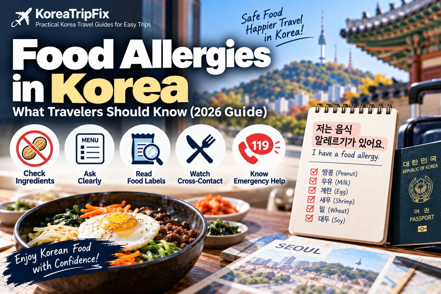 Food Allergies in Korea (2026 Guide for Travelers)