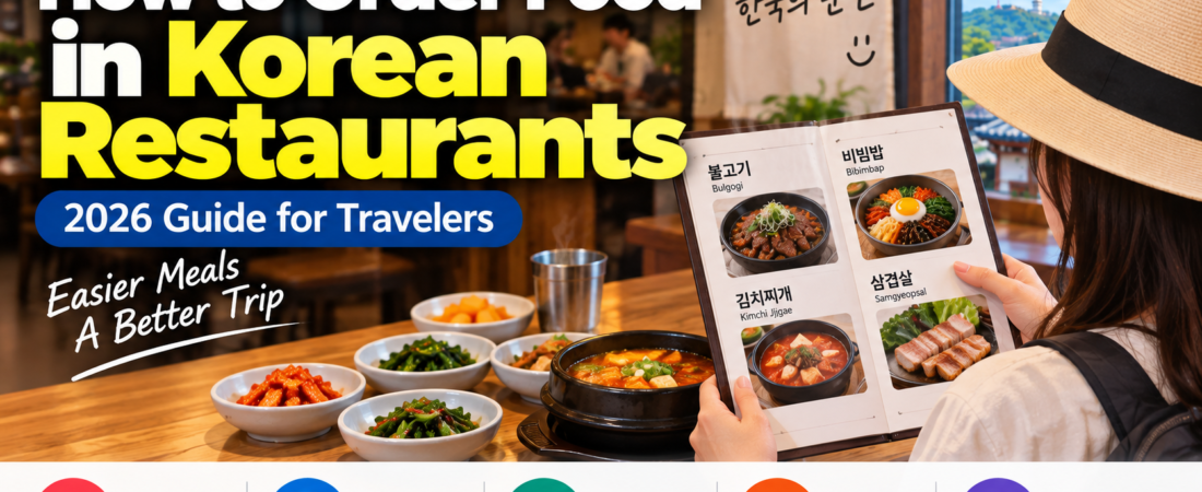 How to Order Food in Korean Restaurants (2026 Guide for Travelers)