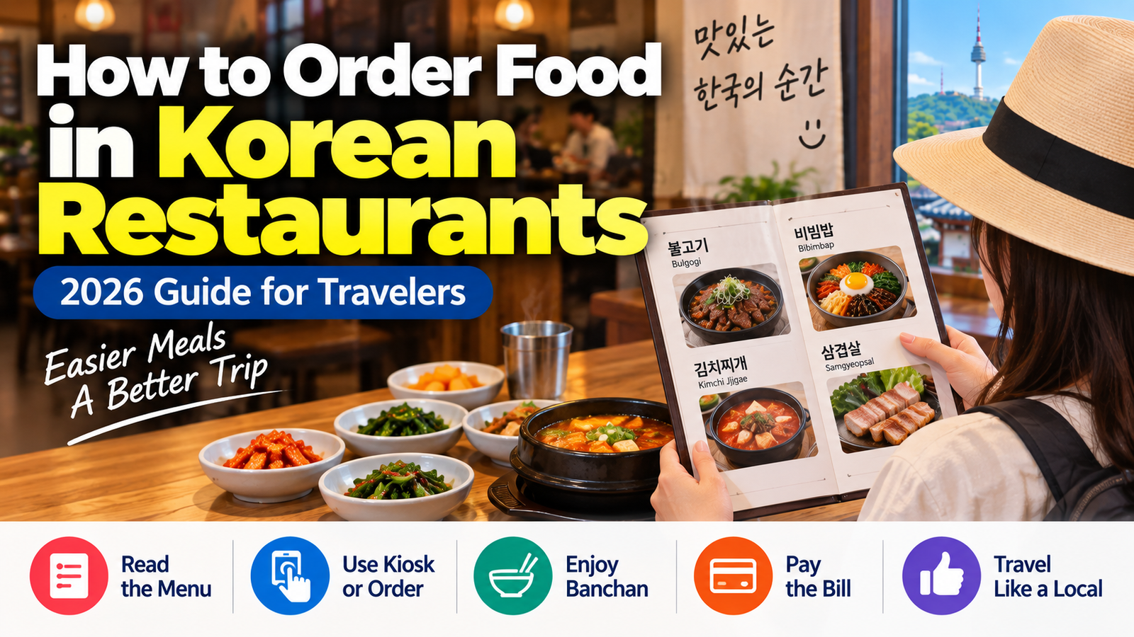 How to Order Food in Korean Restaurants (2026 Guide for Travelers)