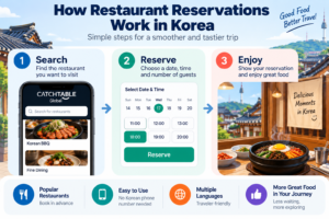 How restaurant reservations work in Korea for travelers