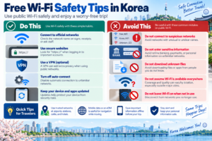 file Free Wi-Fi safety tips in Korea for travelers
