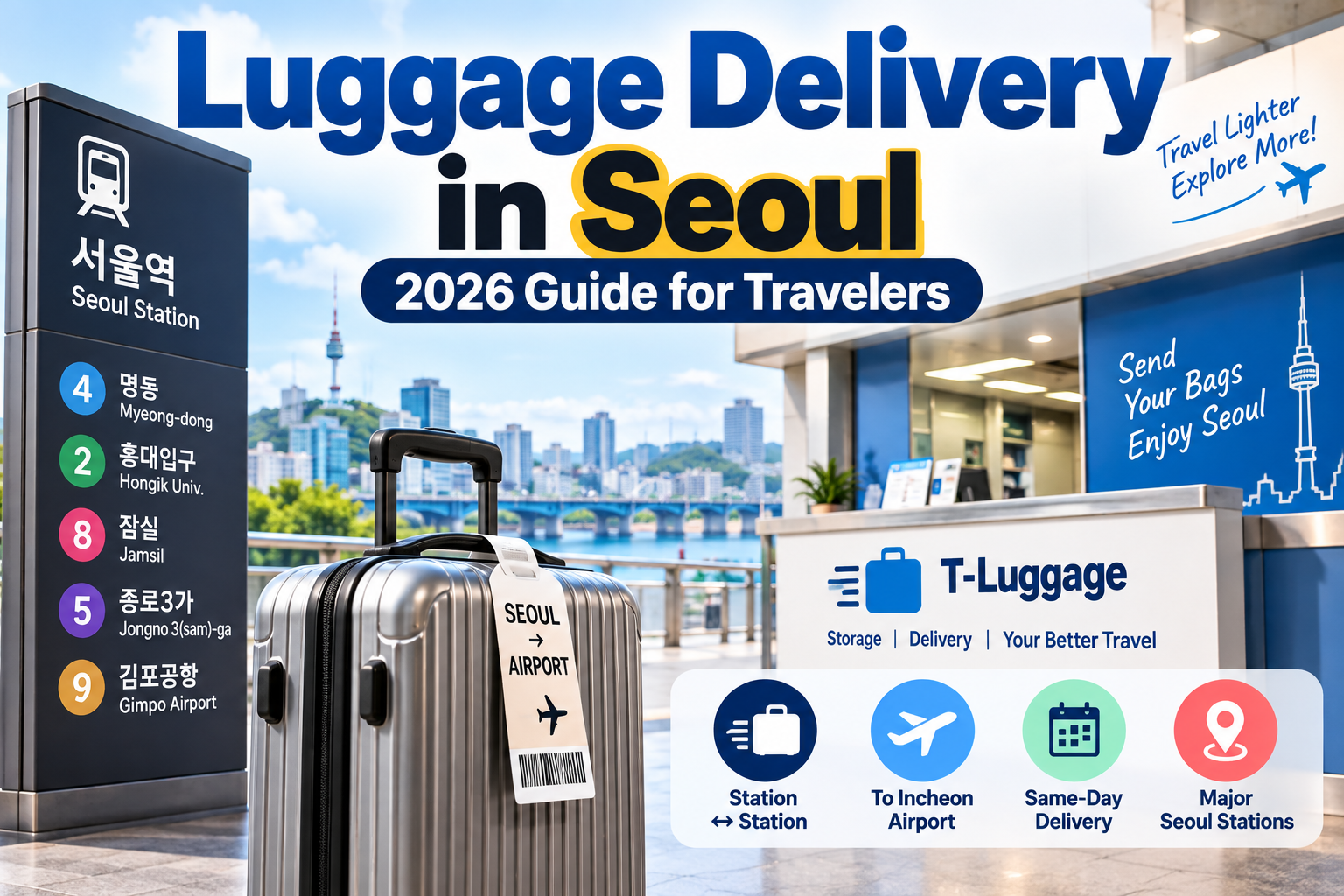 How to Use Luggage Delivery in Seoul (2026 Guide)