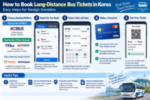How to Use Express and Intercity Buses in Korea (2026 Guide) How to book express and intercity bus tickets in Korea